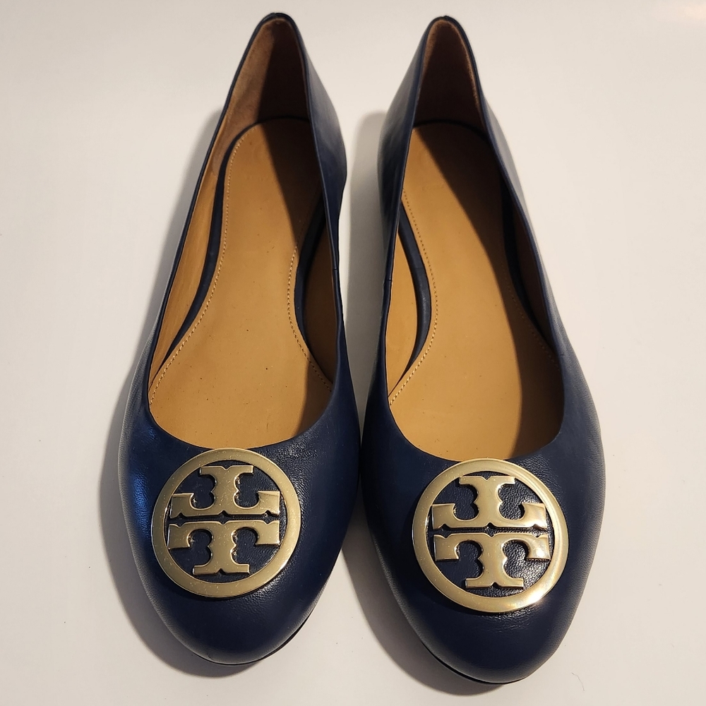 Women's Leather Tory Burch Leather Flats